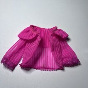 1979 Beauty Secrets Barbie Outfit Magenta Jacket 1290
